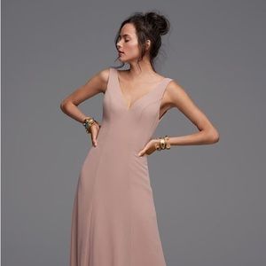 Watters Garnet Bridesmaid Dress